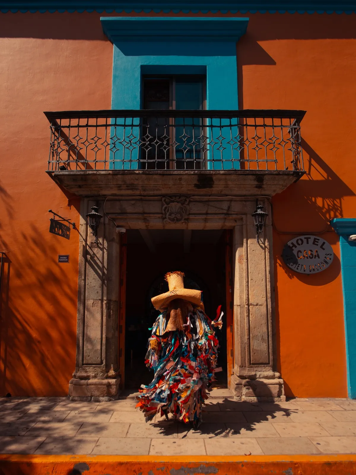 Casa de Siete Balcones Hotel Boutique, Oaxaca interior view