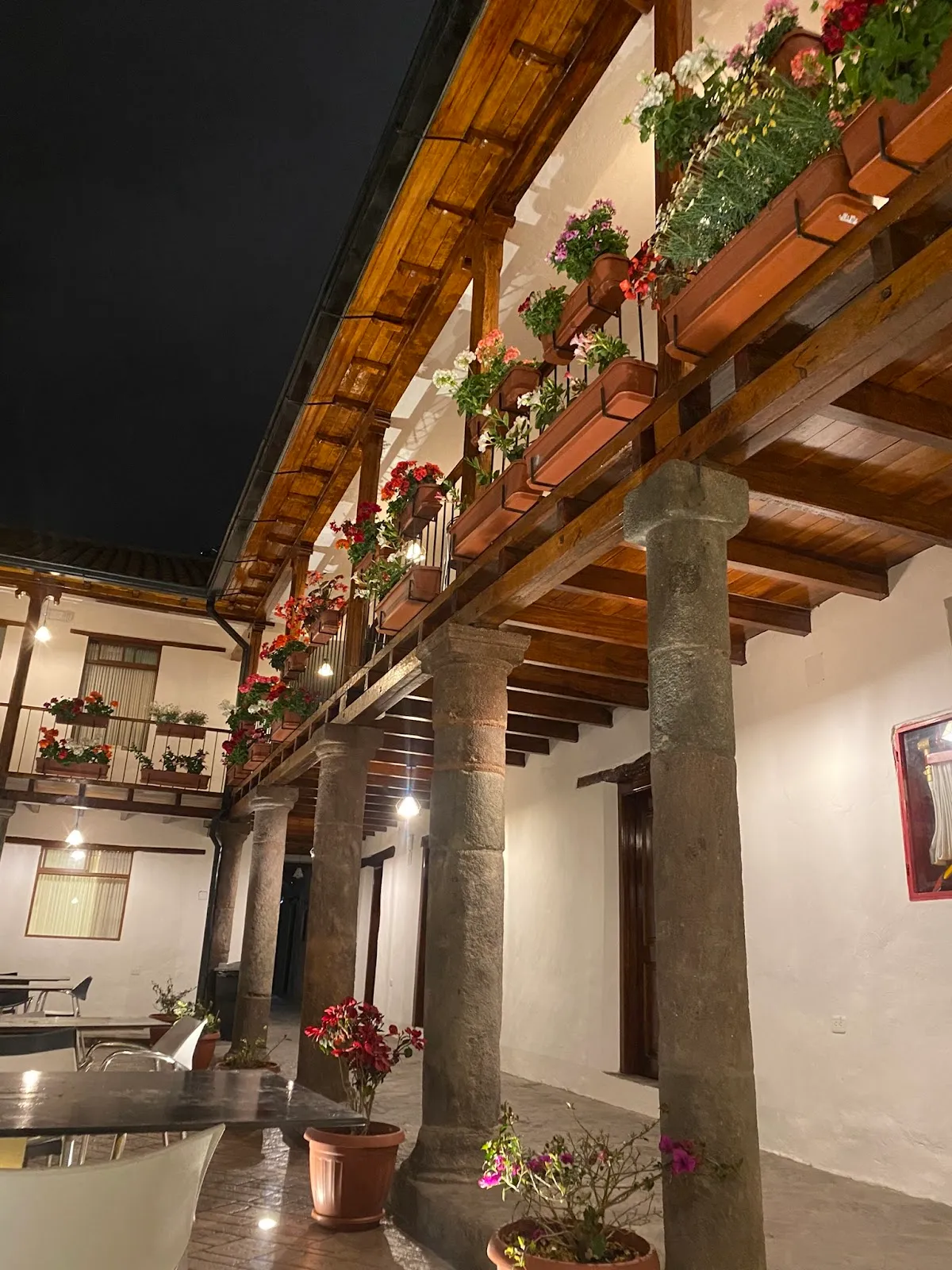 Casona Tobar Hotel, Quito interior view