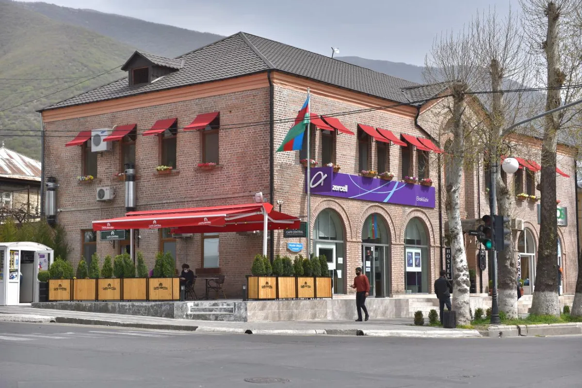 Central Hostel, Sheki interior view