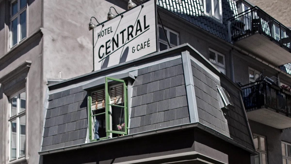 Central Hotel & Café, Copenhagen interior view