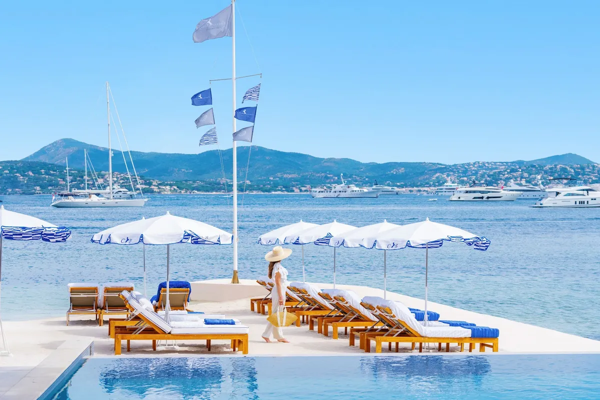 Cheval Blanc St-Tropez, French Riviera interior view