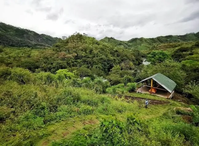 Chi Bocol Community Hostel, Semuc Champey interior view