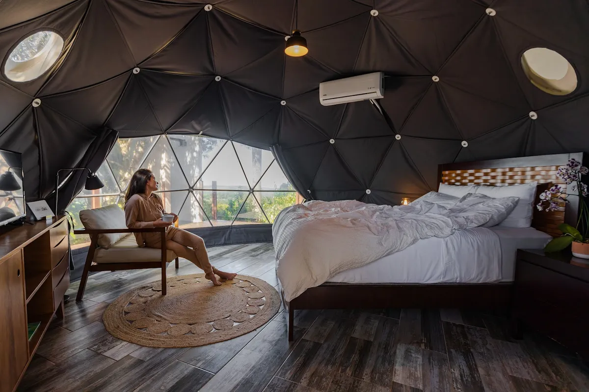 Chira Glamping Monteverde, Monteverde interior view
