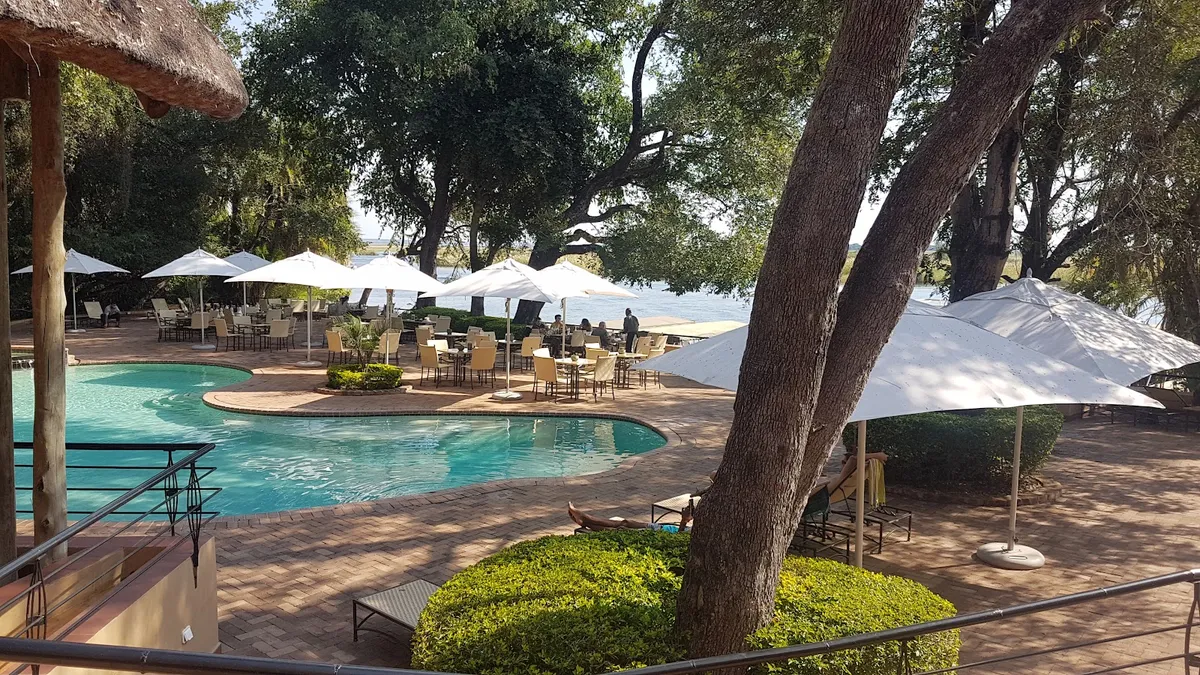 Chobe Bush Lodge, Kasane interior view
