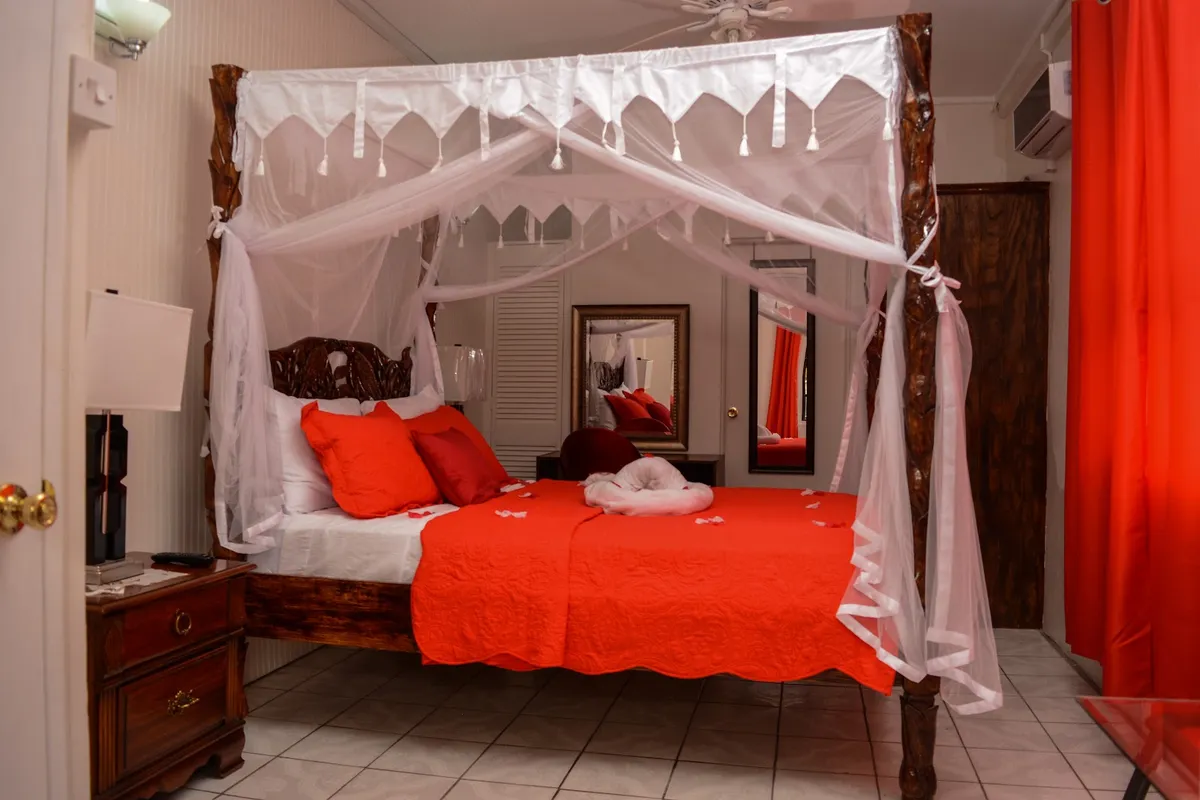 Church Street Guest House, Soufriere interior view