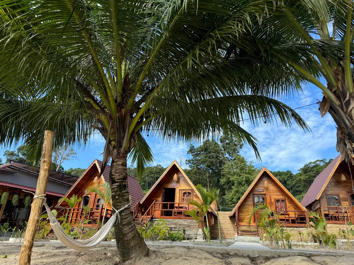 Coco bungalows, Sihanoukville interior view