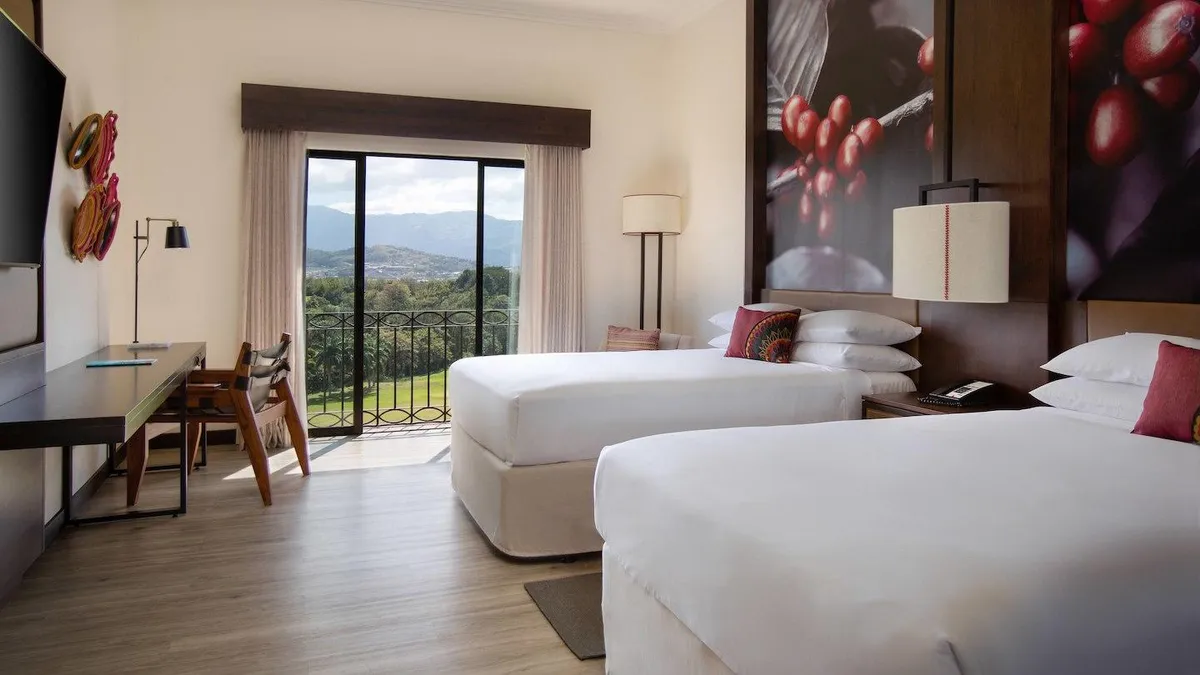 Costa Rica Marriott Hotel Hacienda Belen, San Jose interior view