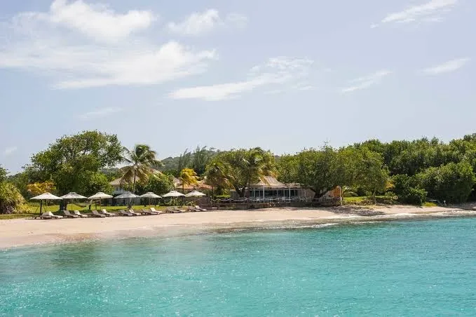 Cotton House, Mustique interior view