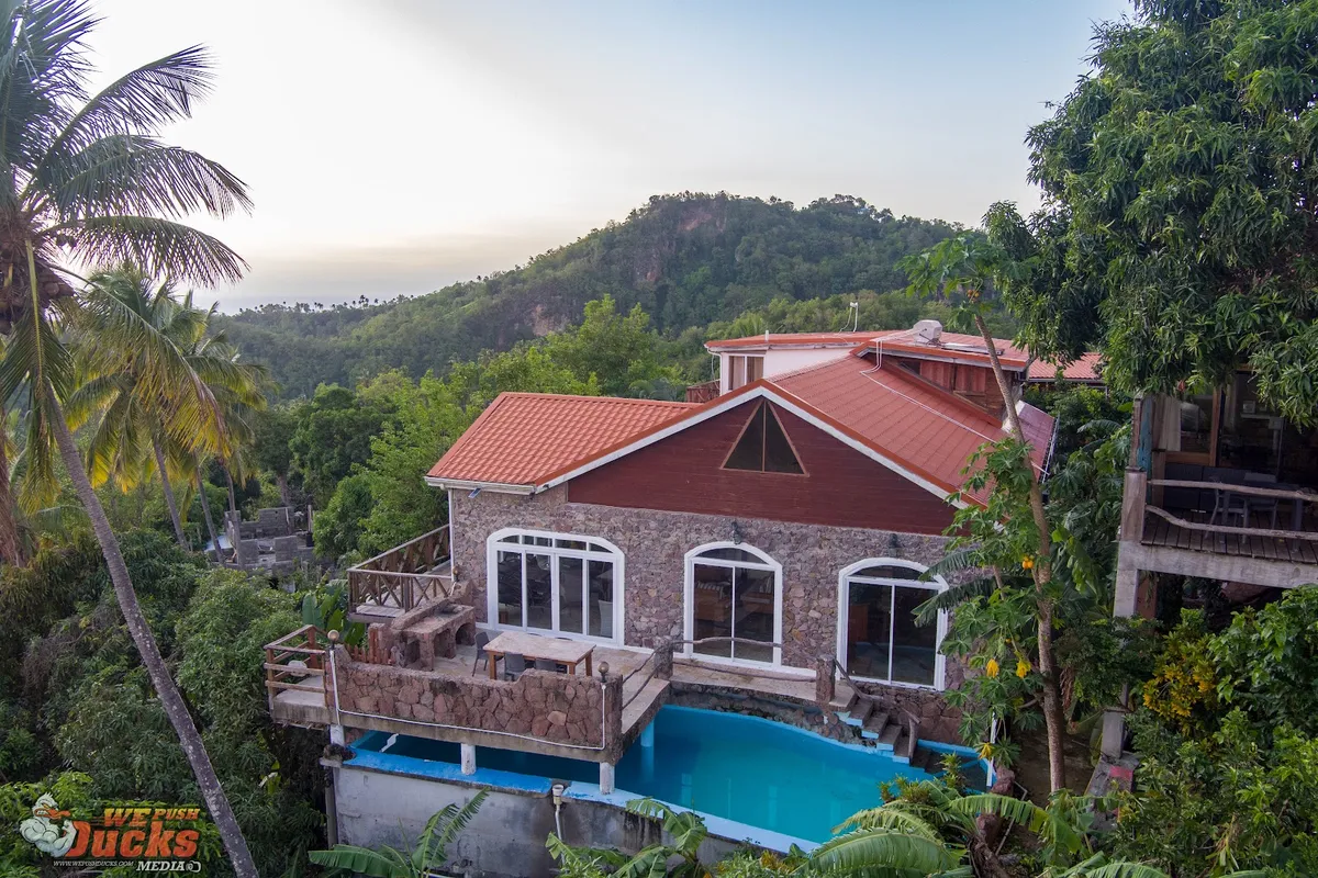 Crystals Luxury Villa Hotel St Lucia, Soufriere interior view