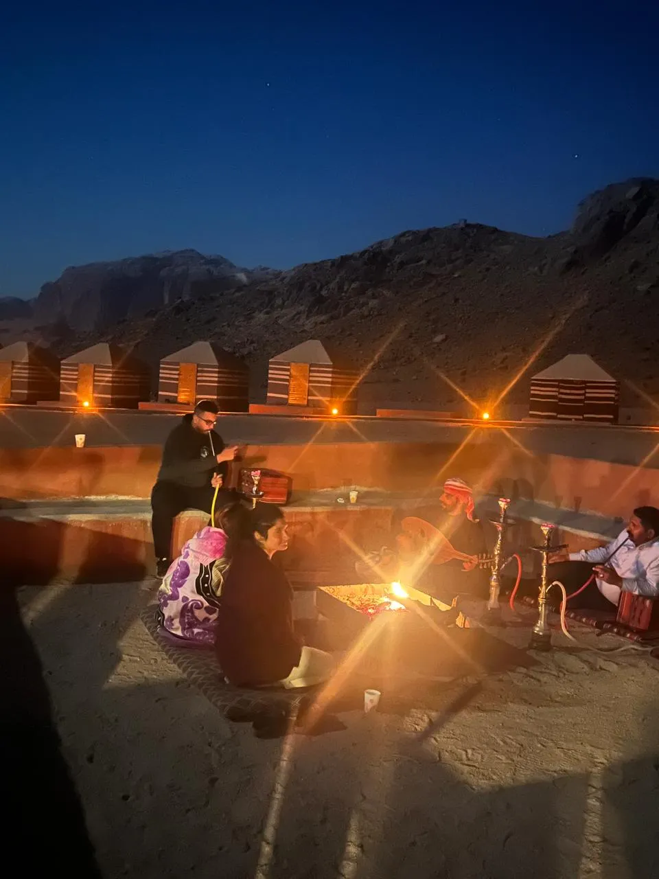 Dania luxury camp, Wadi Rum interior view