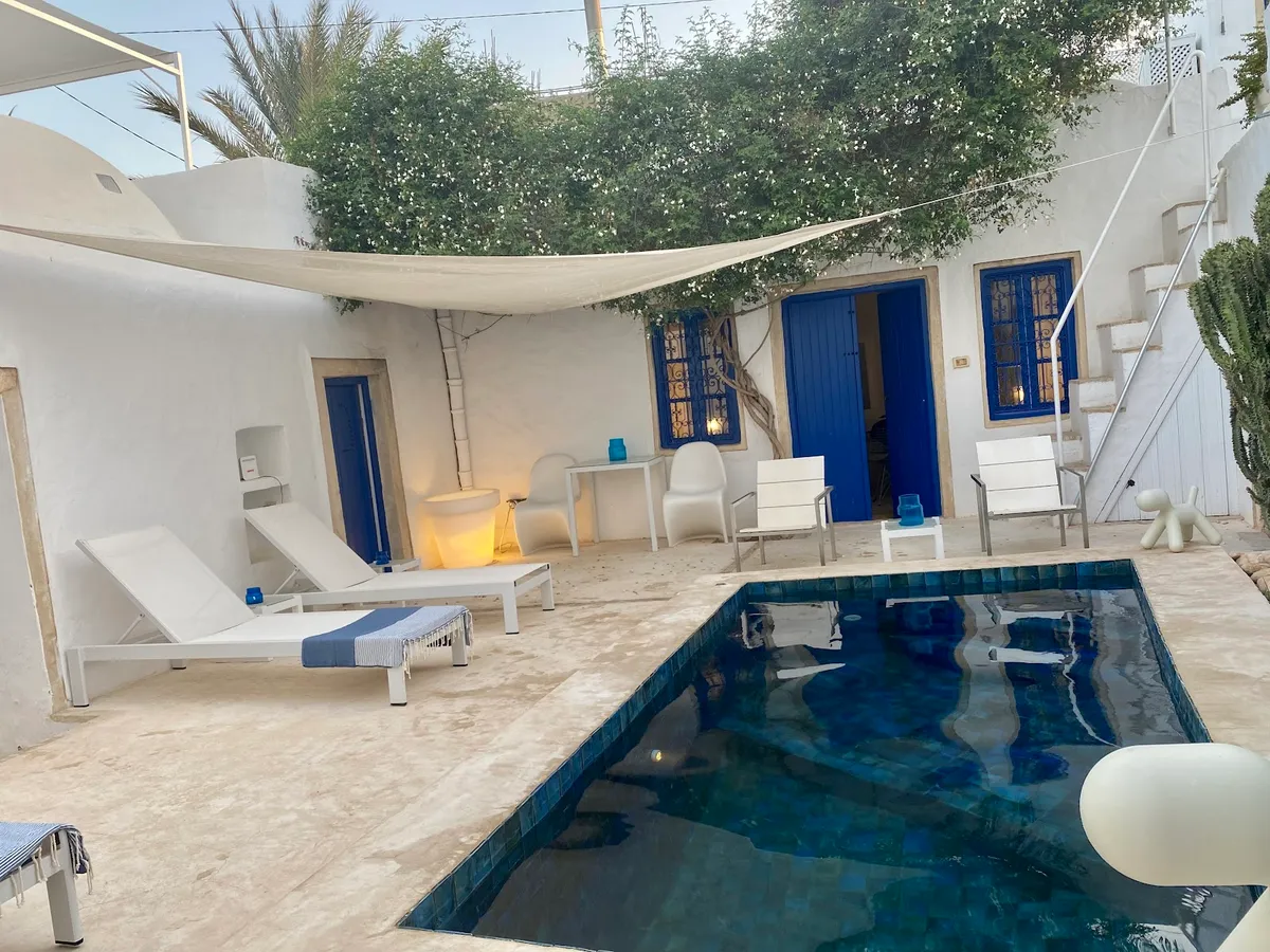 Dar Bibine, Djerba interior view