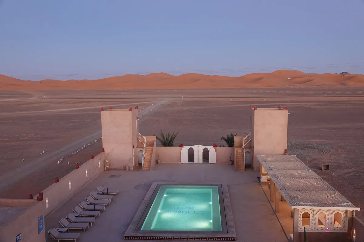 Dar Morocco, Merzouga interior view