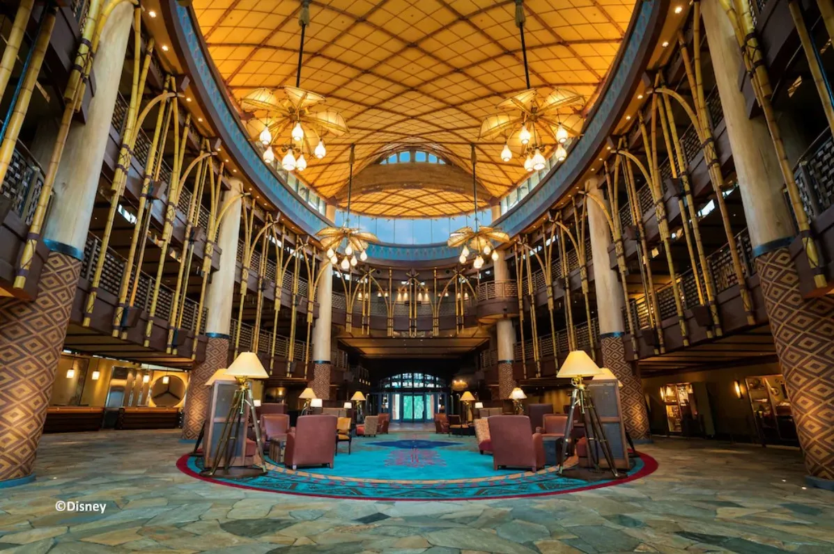 Disney Explorers Lodge, Lantau Island interior view