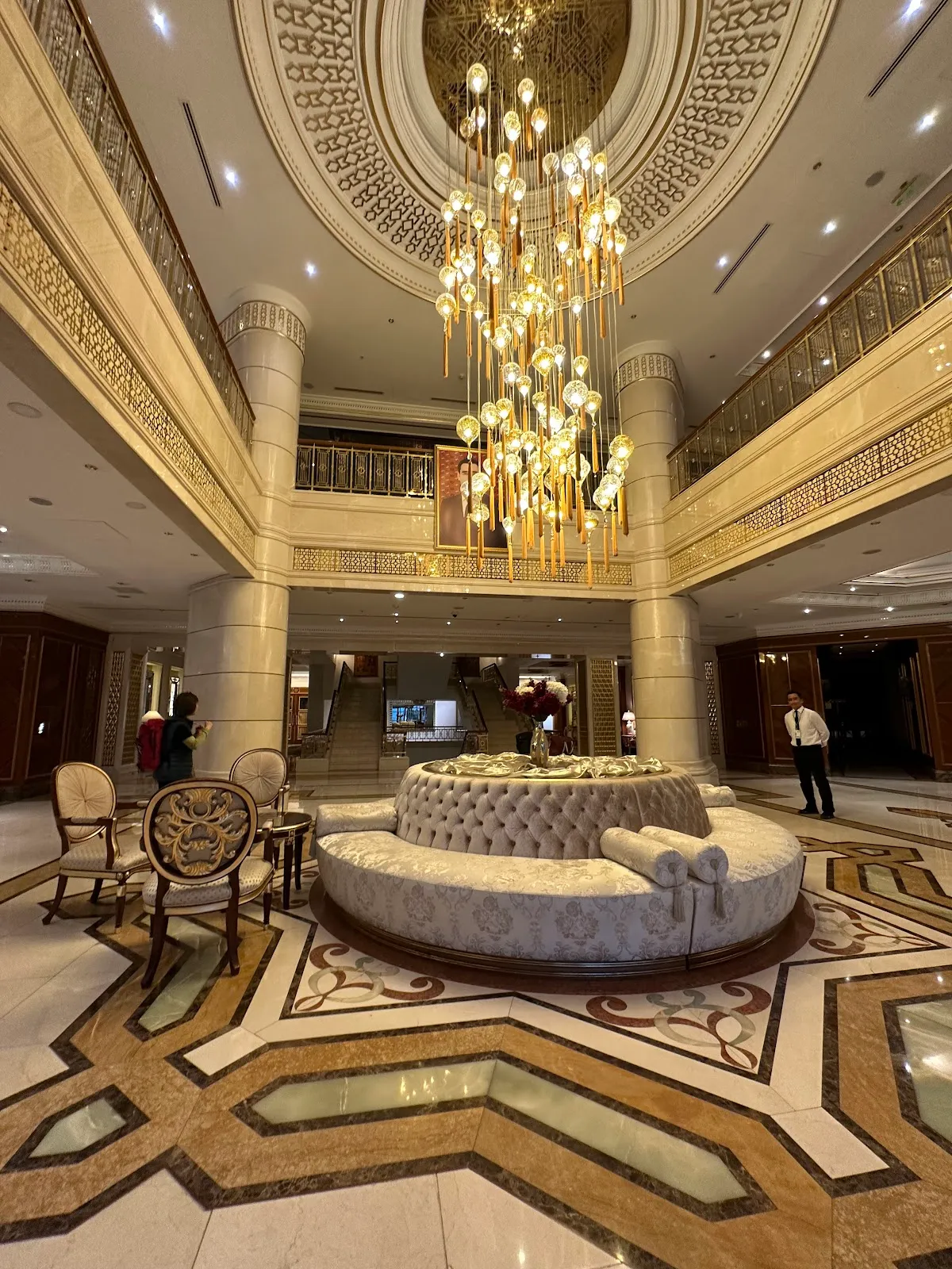 Divan Hotel, Ashgabat interior view