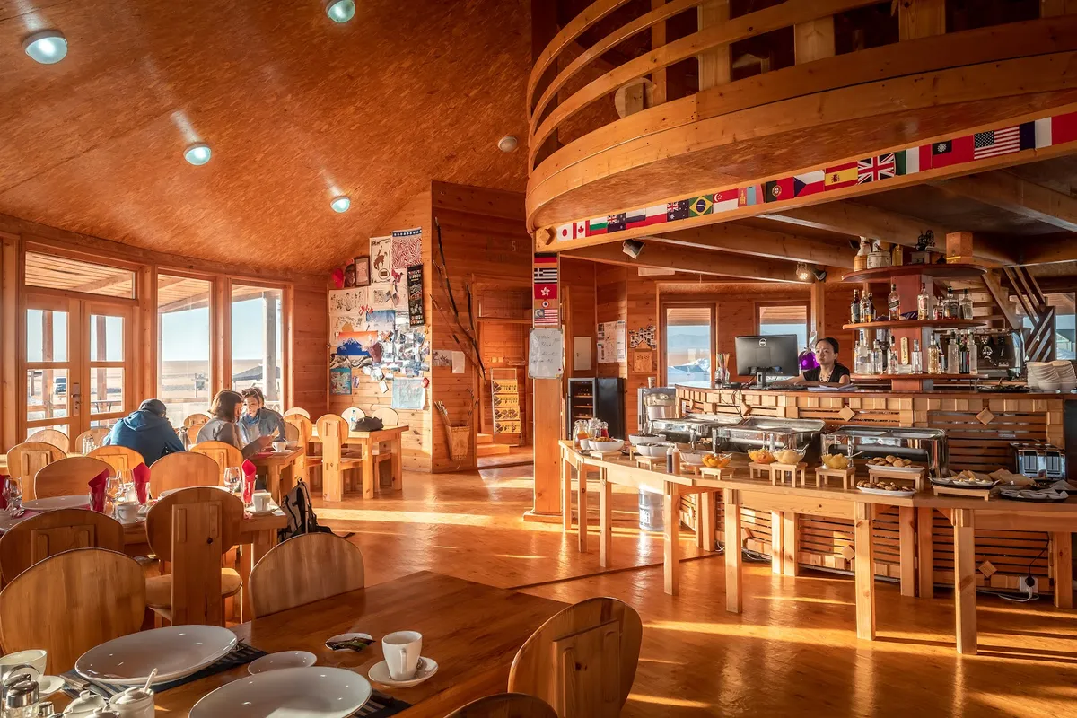 Dream Gobi Lodge, Gobi Desert interior view