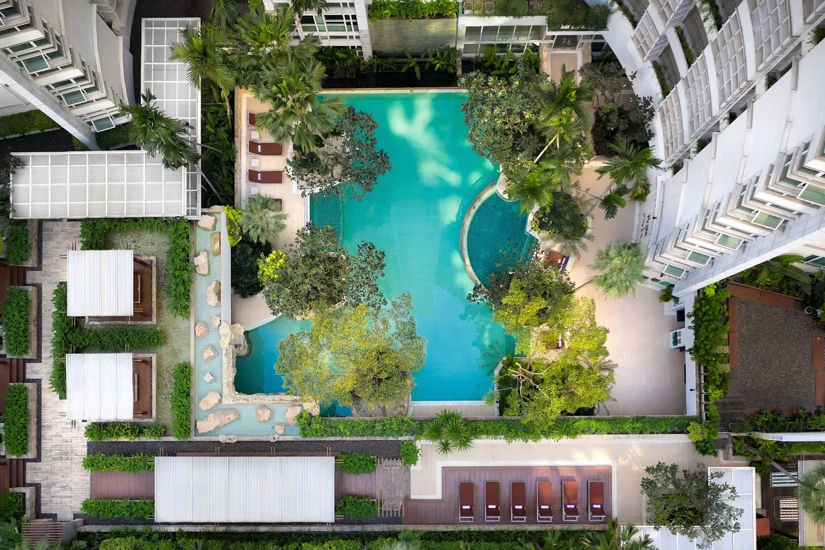 Dusit Suites Hotel Ratchadamri Bangkok, Bangkok interior view