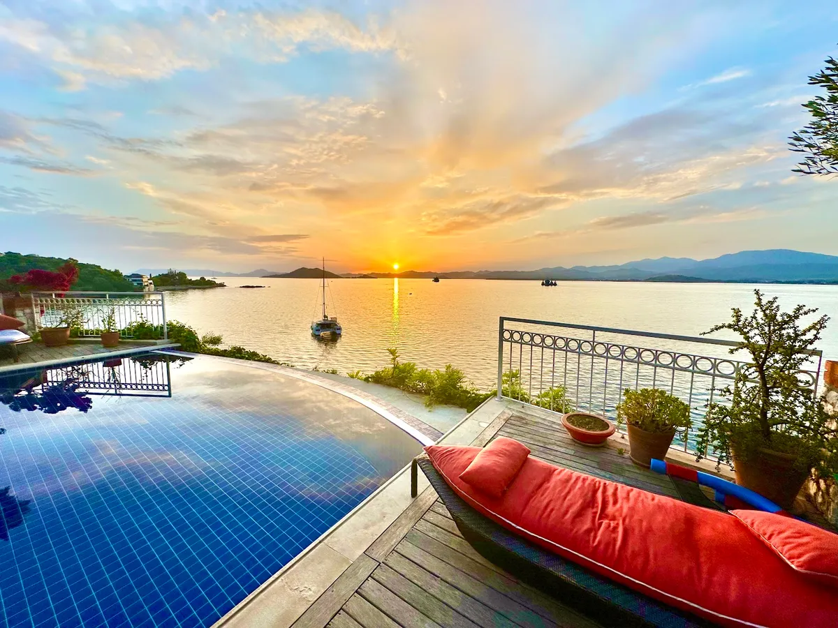 Ece Hotel Sovalye Island, Fethiye interior view