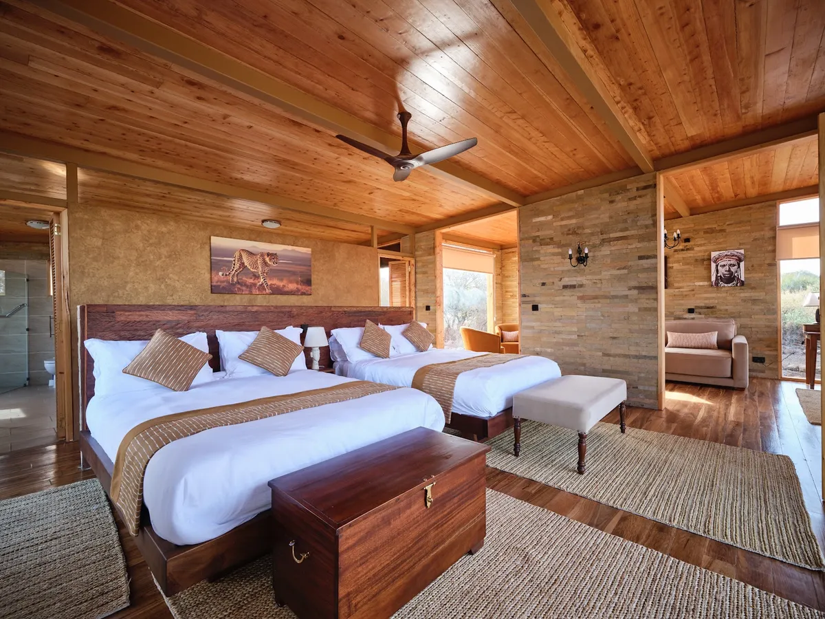 Elephant Gorge Camp, Amboseli interior view