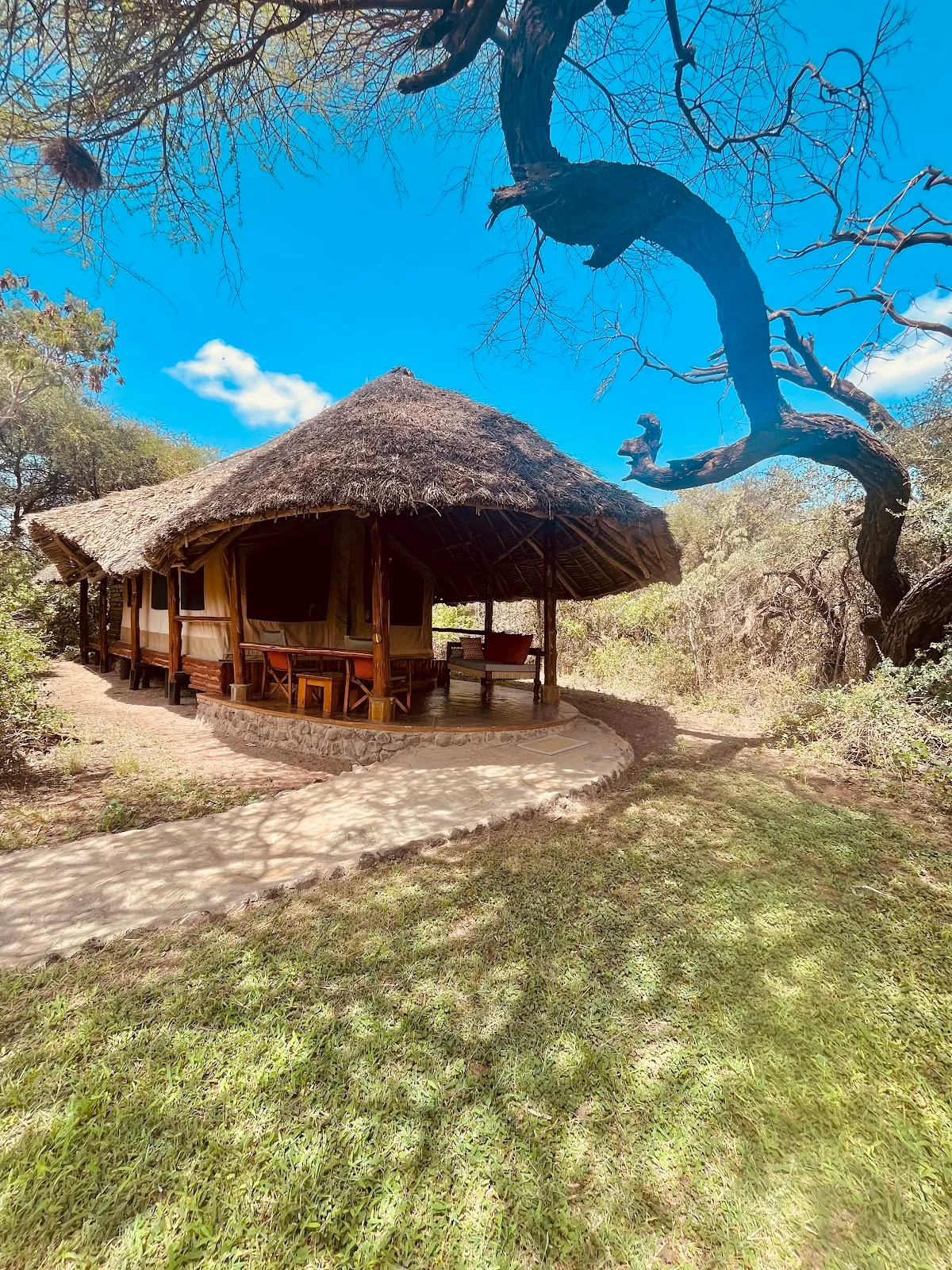 Elewana Tortilis Camp Amboseli, Amboseli interior view