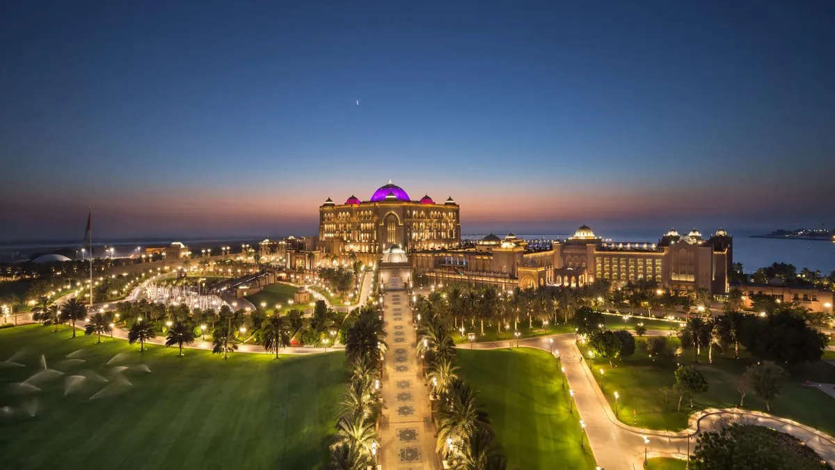 Emirates Palace Mandarin Oriental, Abu Dhabi interior view
