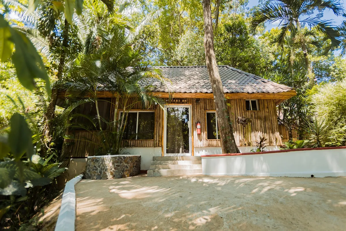 Falling Leaves Lodge, San Ignacio interior view