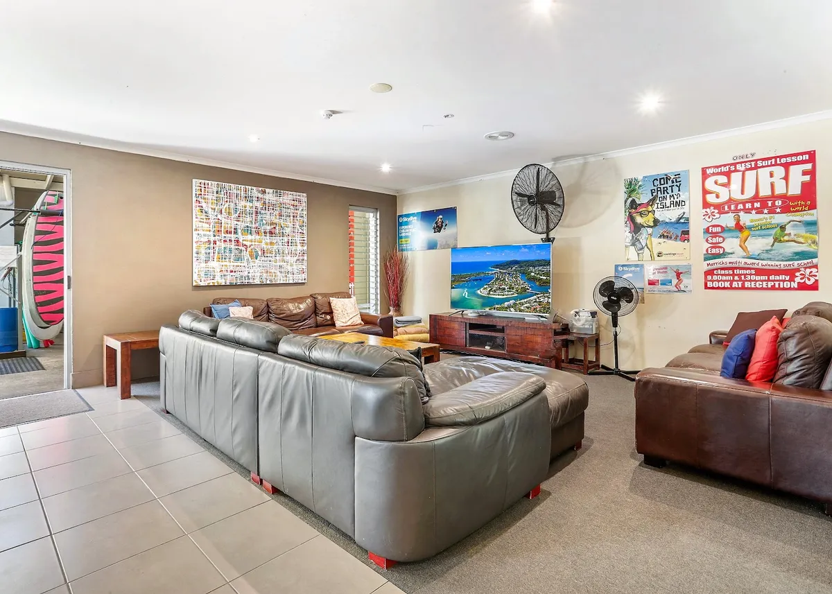 Flashpackers Noosa, Noosa interior view