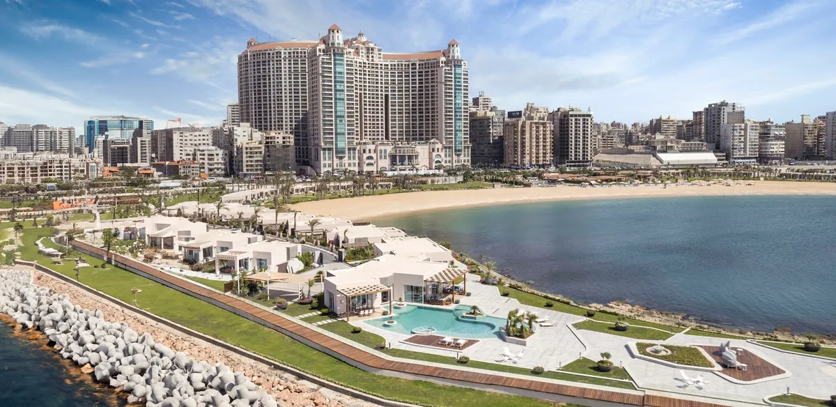 Four Seasons Hotel Alexandria at San Stefano, Egypt, Alexandria interior view