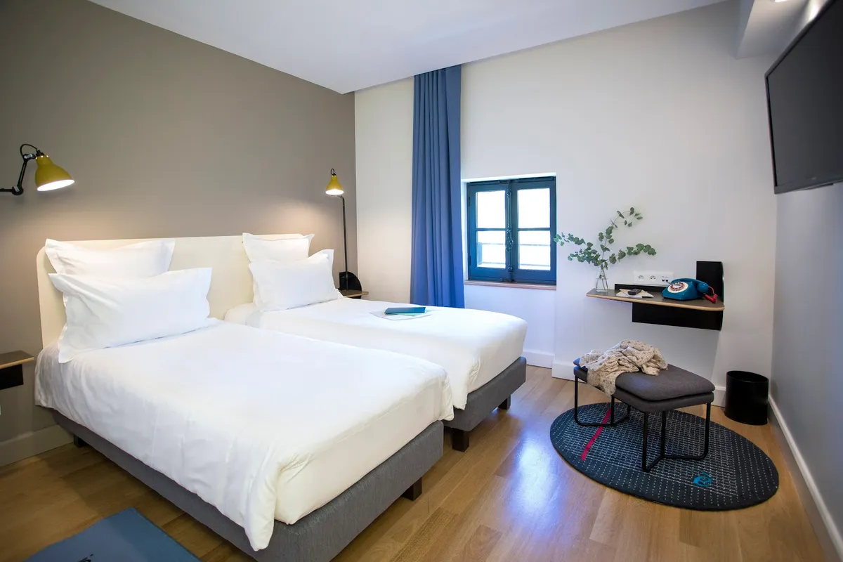 Fourvière Hotel, Lyon interior view