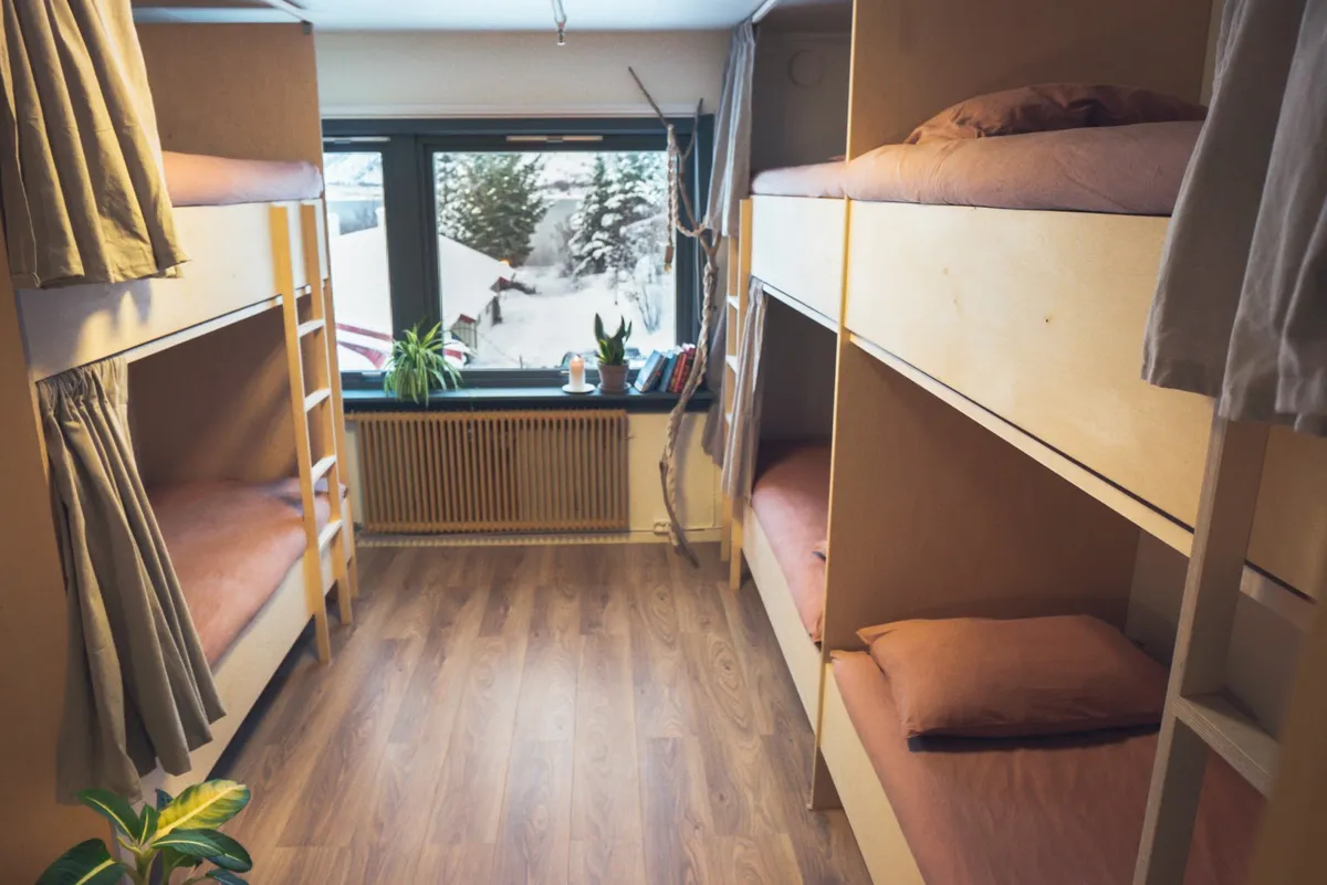 FURU Hostel, Lofoten interior view
