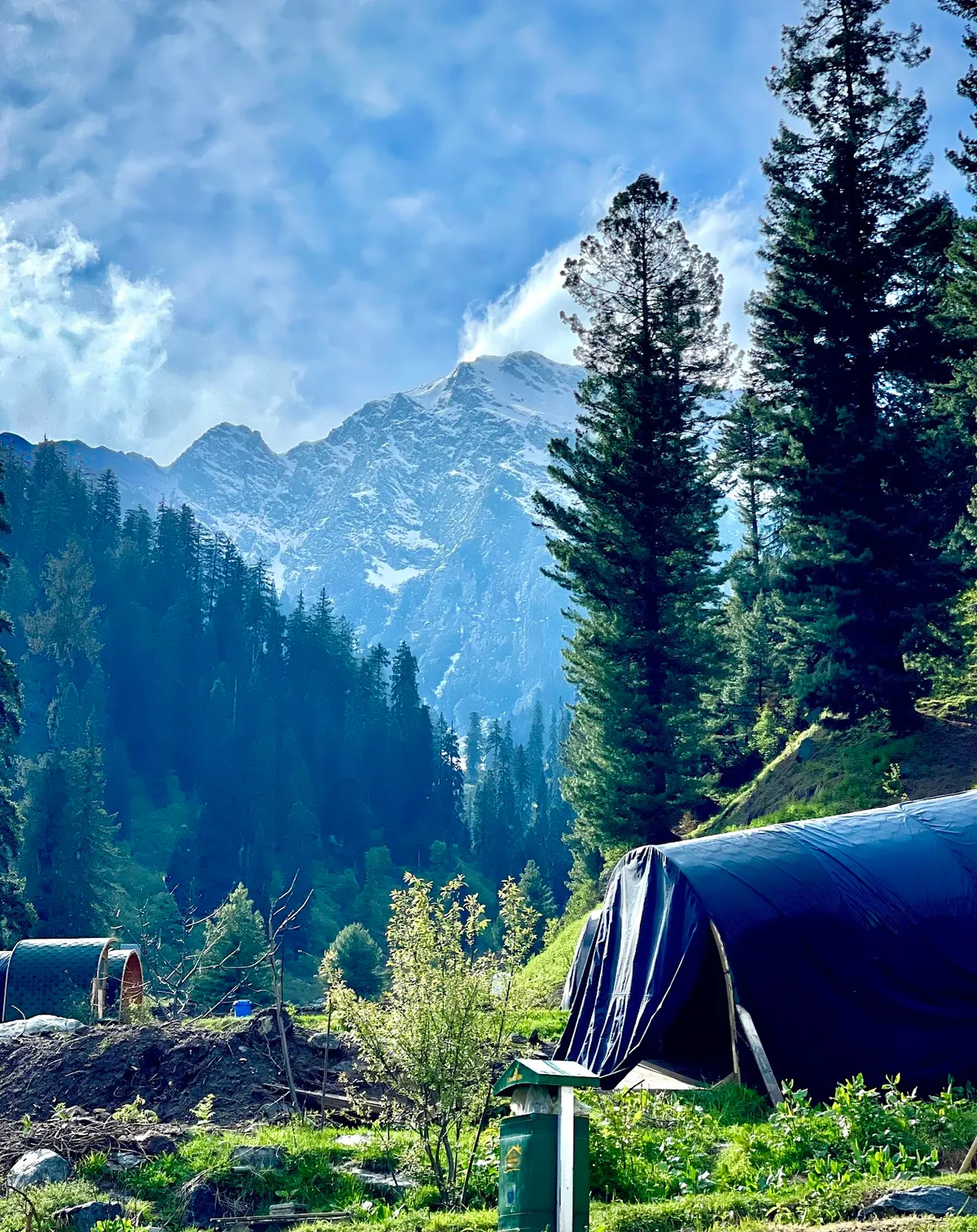 Gabin Jabba Camping Pods, Swat Valley interior view