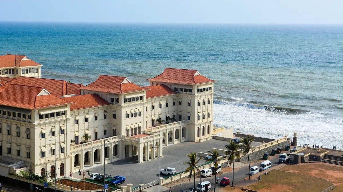 Galle Face Hotel, Colombo interior view
