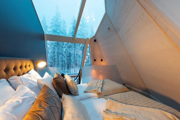 Glass Resort, Rovaniemi interior view