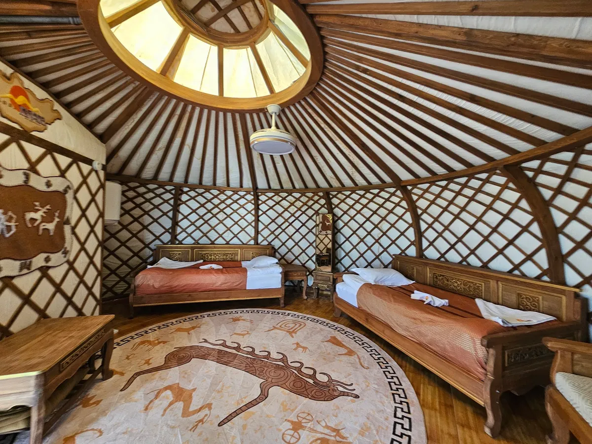 Gobi Mirage Lodge, Gobi Desert interior view