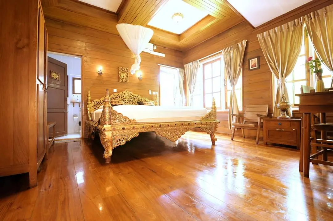 Golden Empress Hotel, Nyaung Shwe interior view