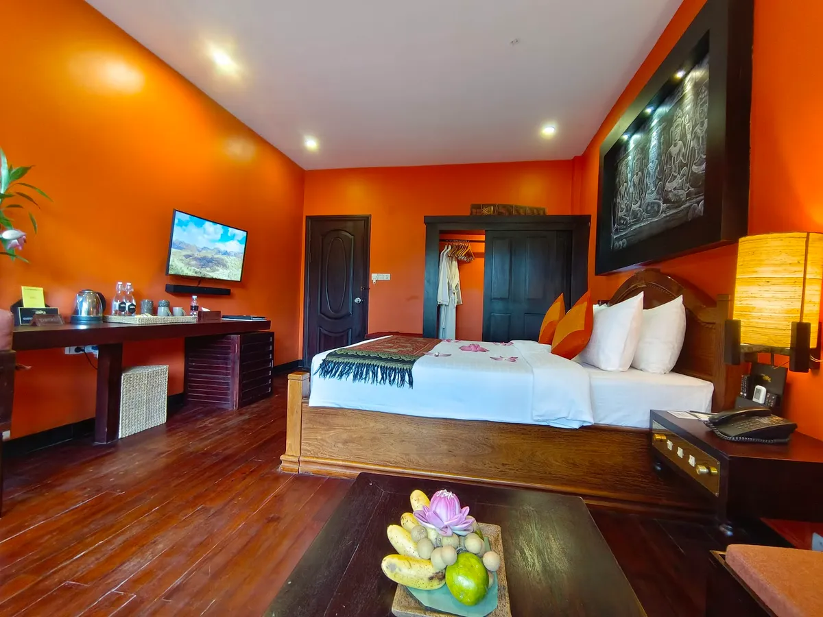 Golden Temple Hotel, Siem Reap interior view