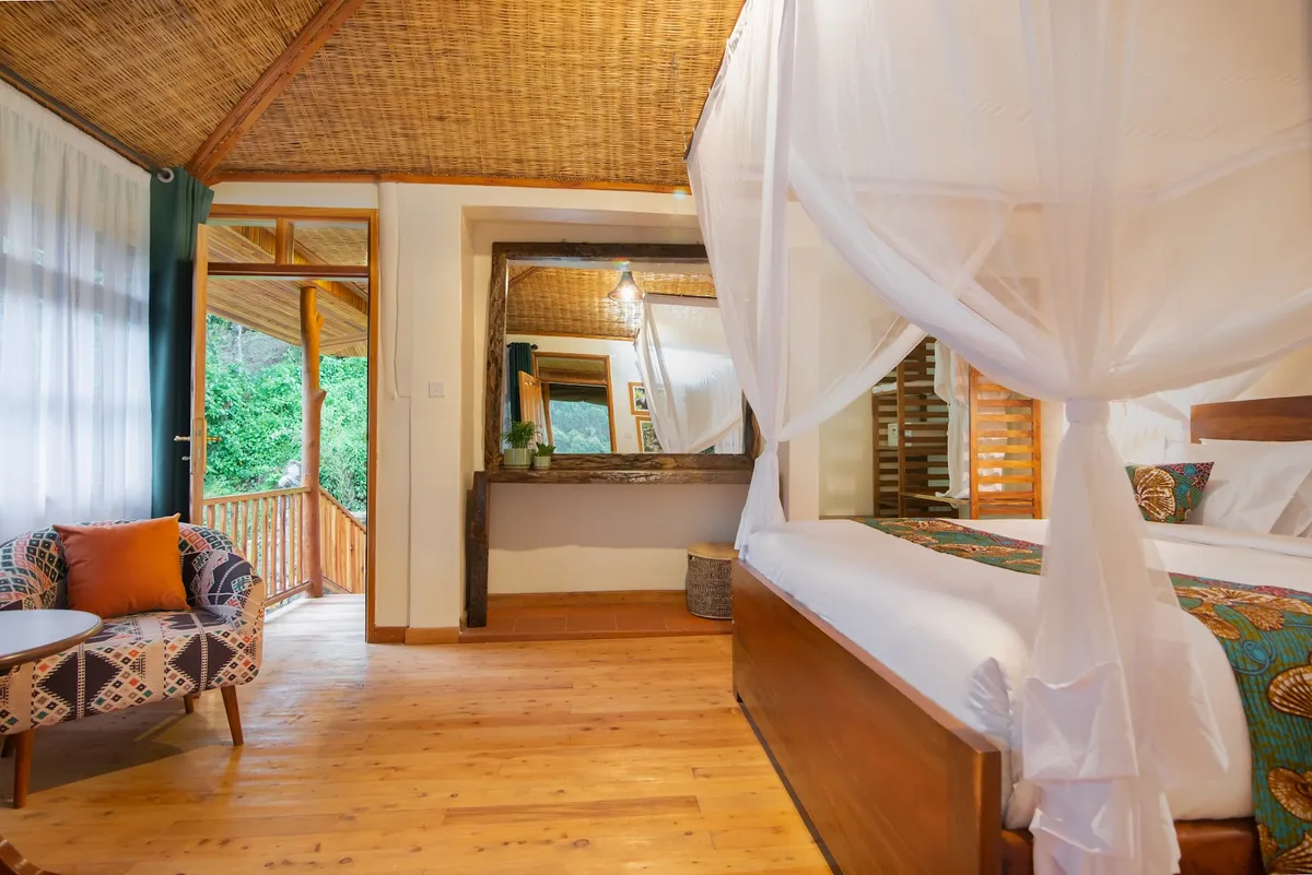 Gorilla Leisure Lodge, Bwindi interior view