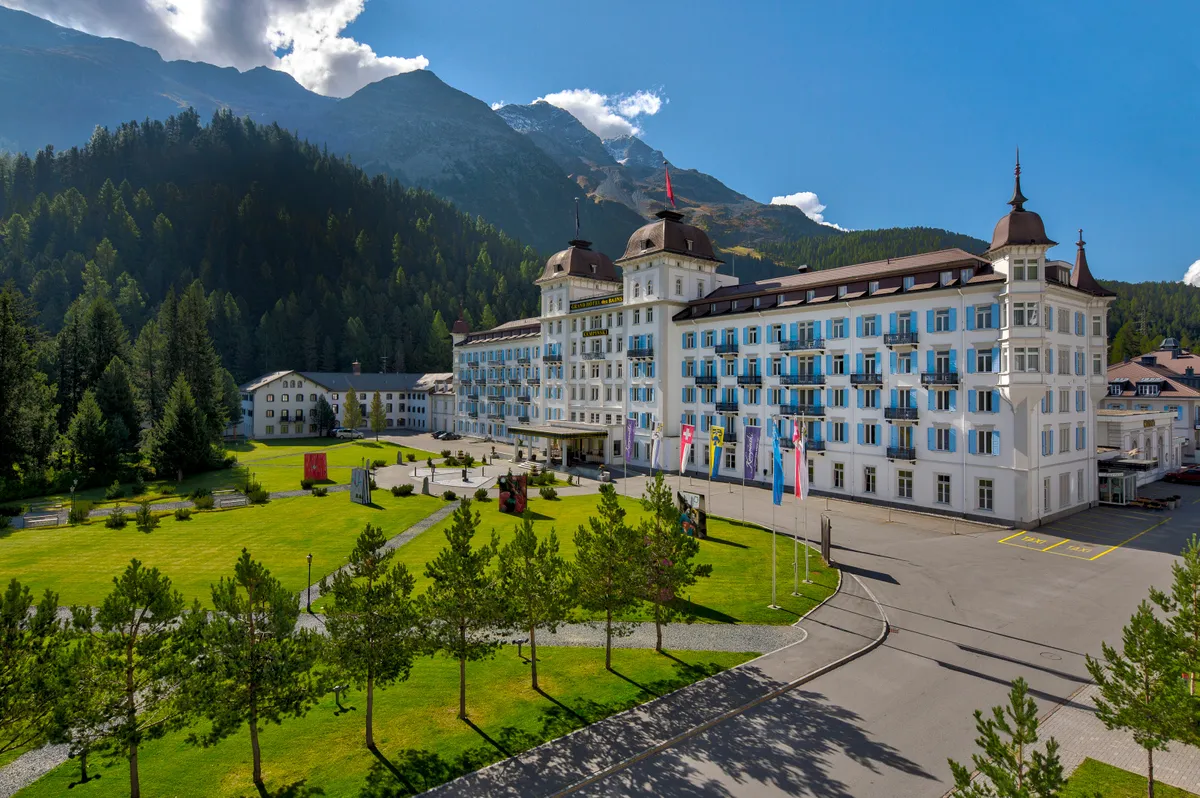 Grand Hotel Des Bains Kempinski St. Moritz, St Moritz interior view