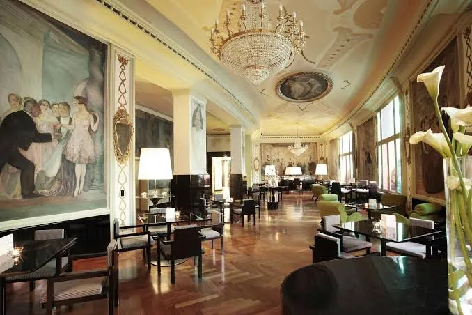 Grand Hotel Palace Rome, Rome interior view