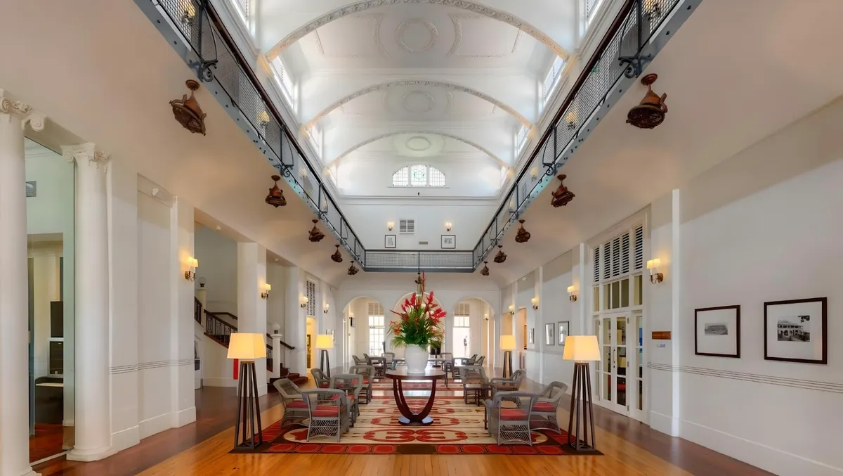 Grand Pacific Hotel, Suva interior view