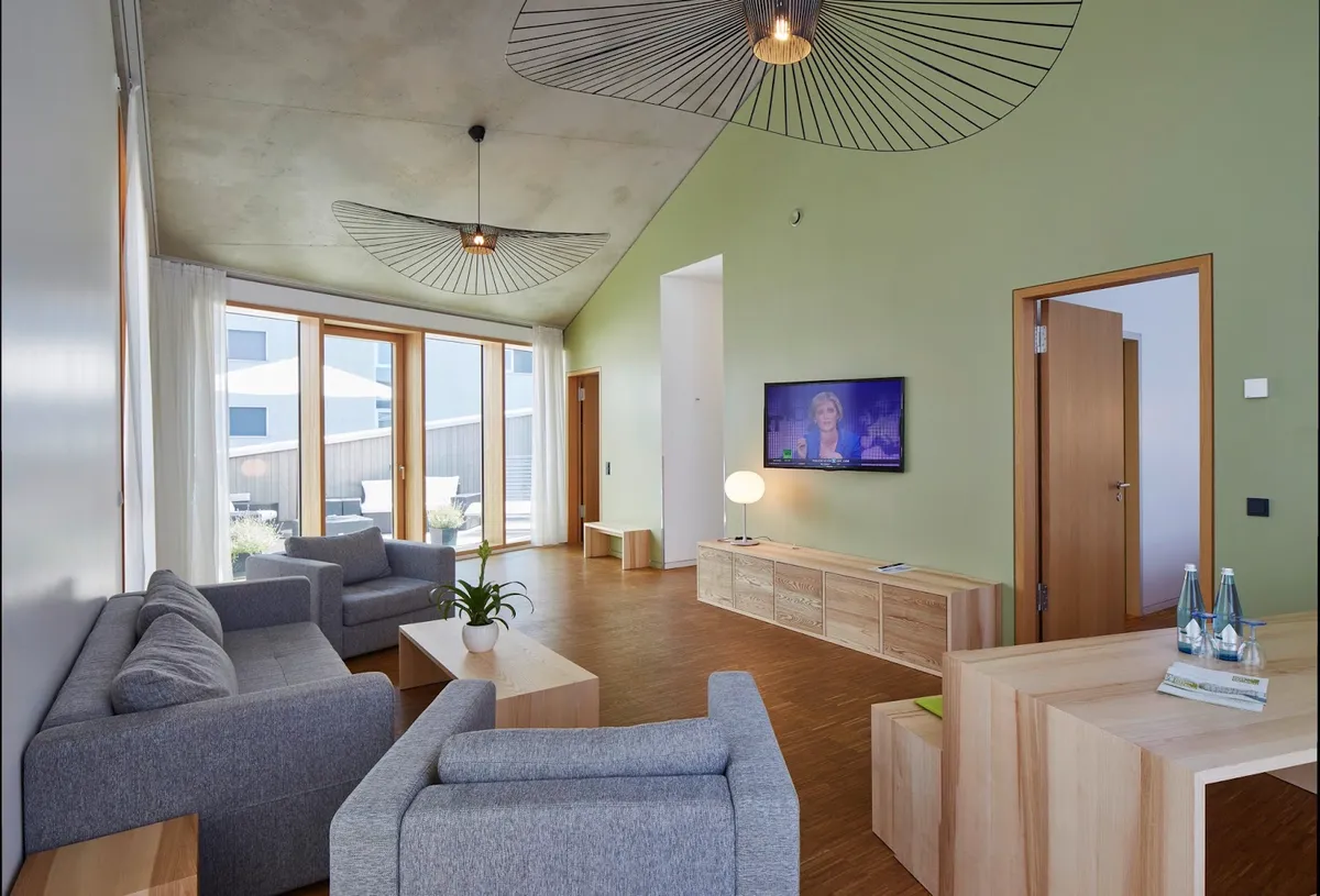 Green City Hotel Vauban, Freiburg interior view