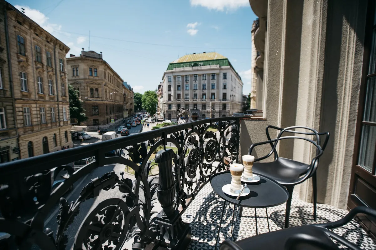 GRÜNER HOTEL, Lviv interior view