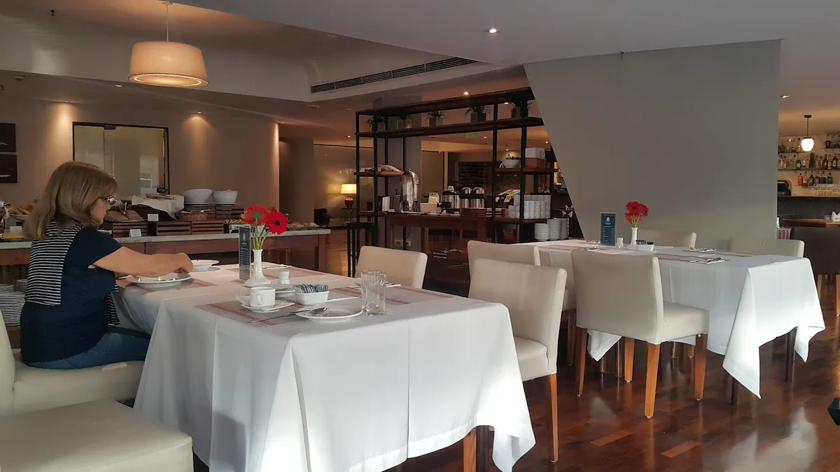 Guarani Hotel, Asuncion interior view