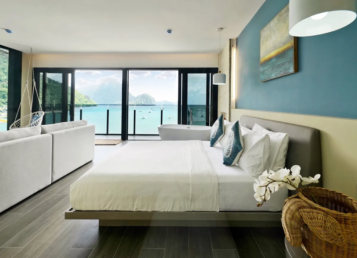 H Hotel El Nido - Vegetarian Vegan Hotel, El Nido interior view