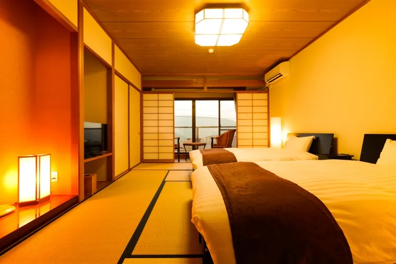Hakone Gora Onsen -TSUMUGI-, Hakone interior view