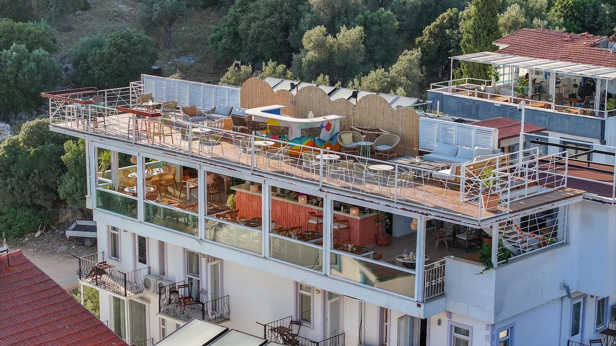 Hideaway Hotel, Kas interior view