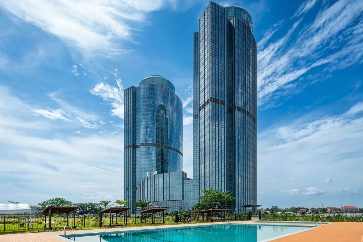 Hilton Brazzaville Les Tours Jumelles Hotel & Residences, Brazzaville interior view