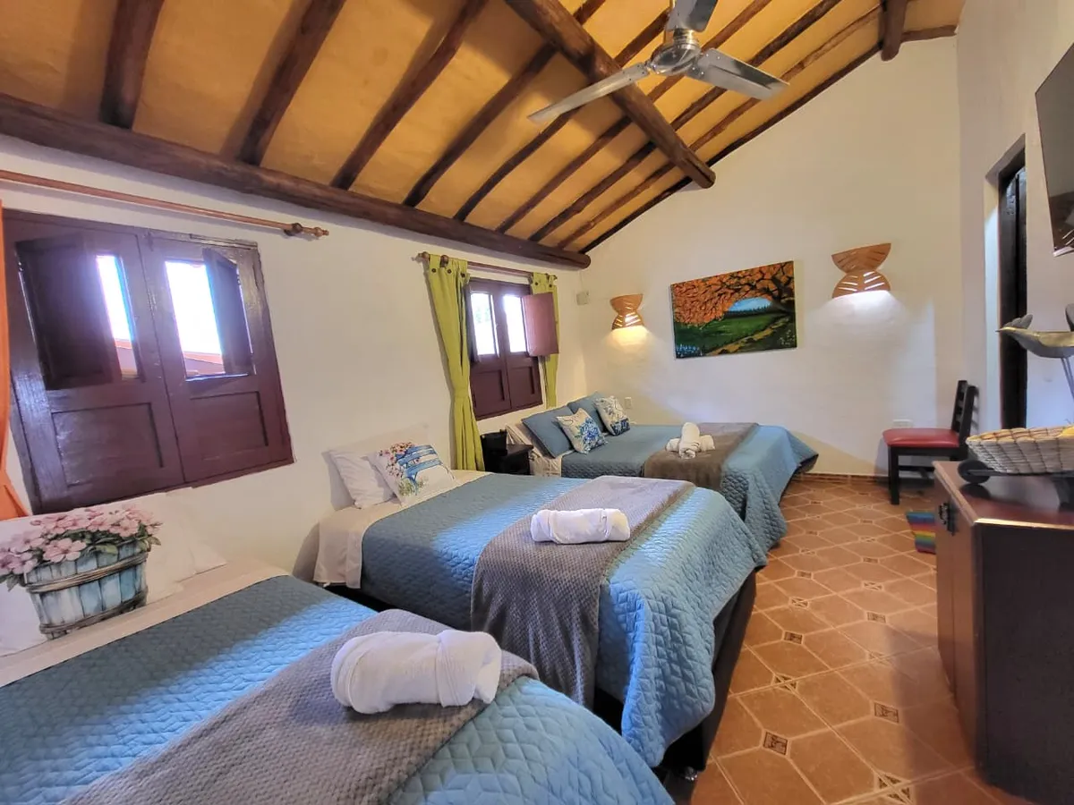 Hospedaje Aquí estoy bien, Barichara interior view