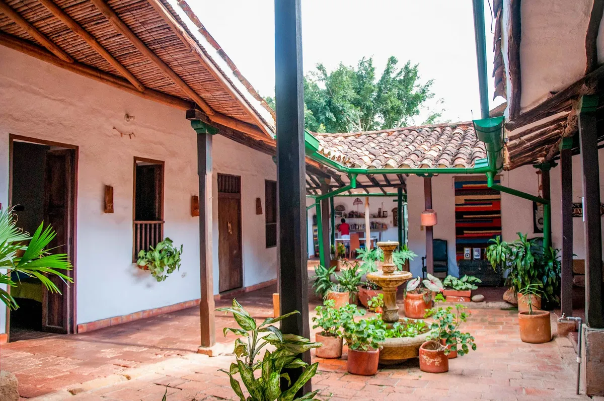 Hostal Casa Nacuma, Barichara interior view