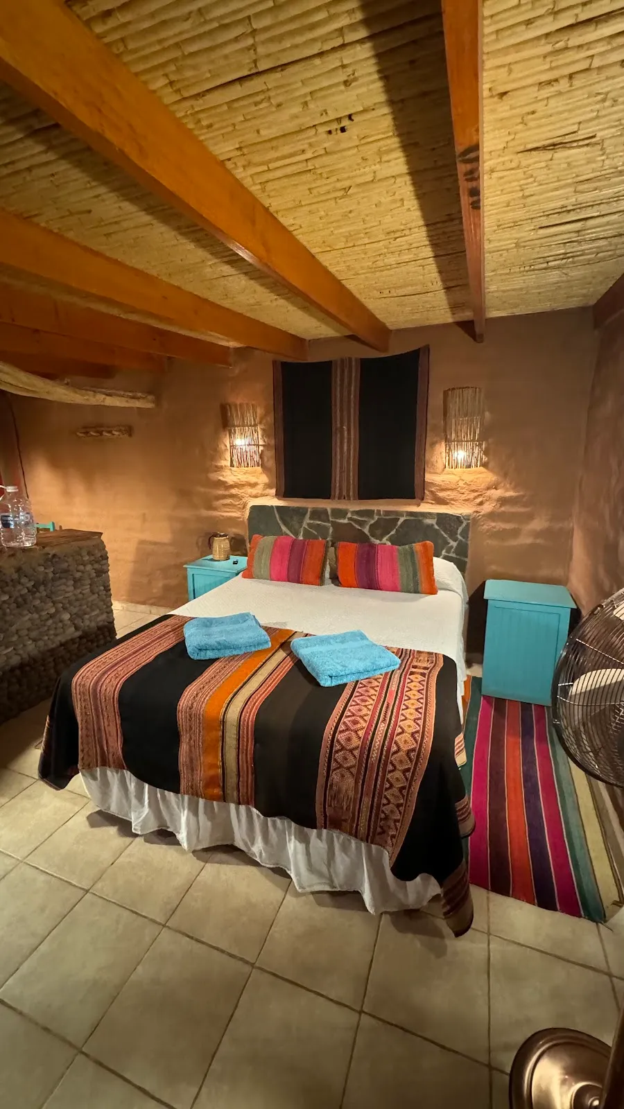 Hostal ckuri, Atacama Desert interior view