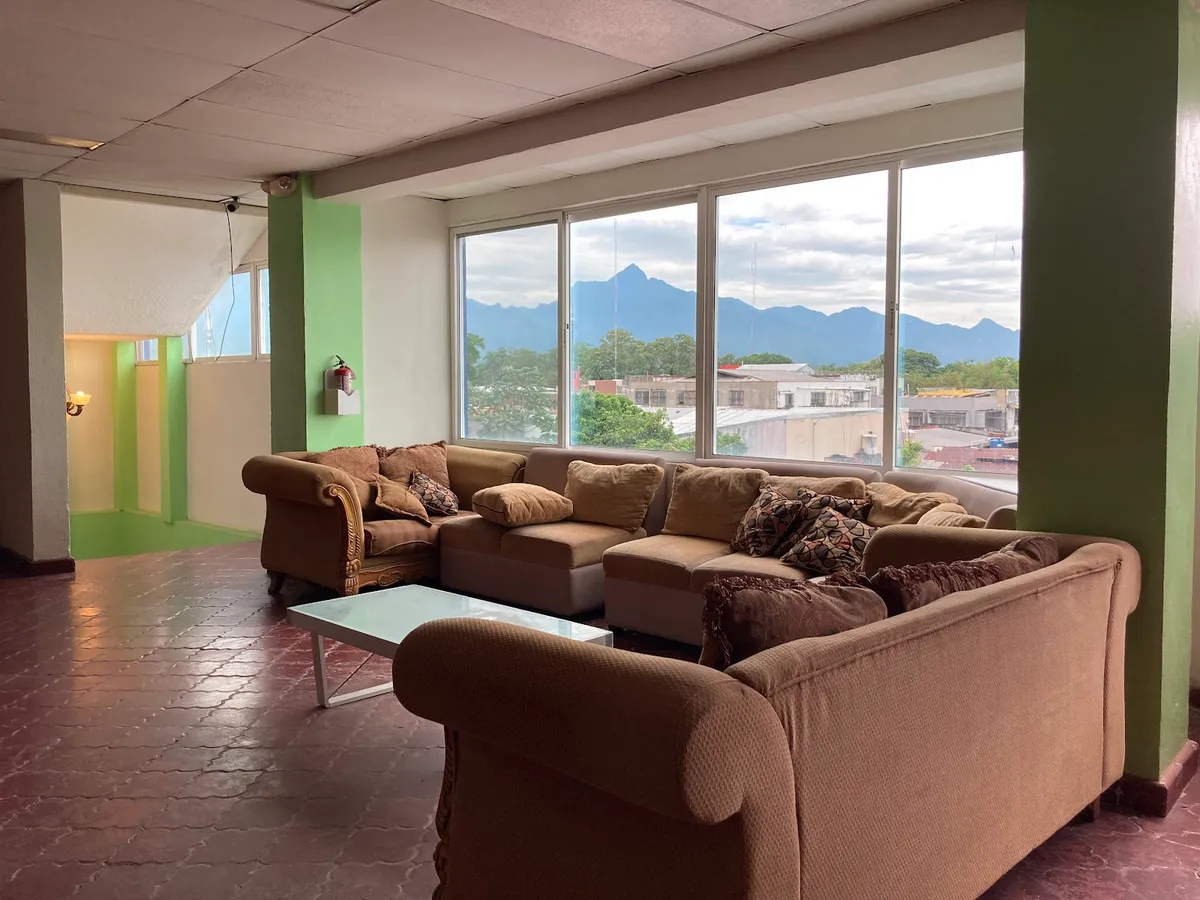 Hostal Los Guacamayos, La Ceiba interior view